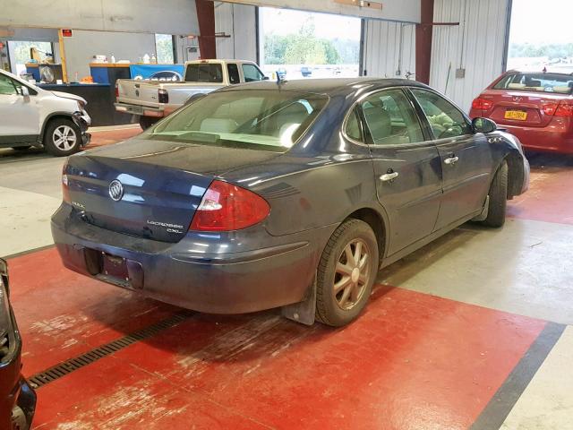 2G4WD582771130076 - 2007 BUICK LACROSSE C BLUE photo 4