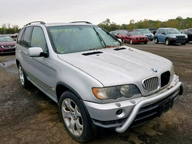 WBAFB3348YLH01142 - 2000 BMW X5 4.4I GRAY photo 1