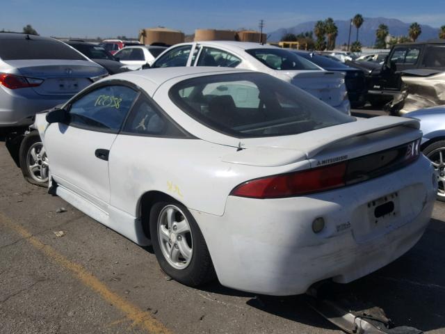 4A3AK34YXWE086698 - 1998 MITSUBISHI ECLIPSE RS WHITE photo 3