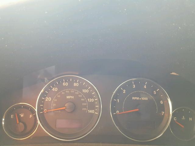 1J8HG48K07C695898 - 2007 JEEP COMMANDER Gümüş foto 8