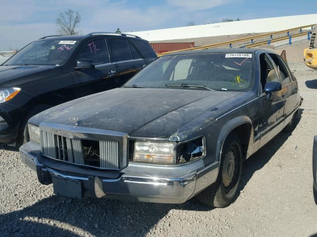 1G6DW5272PR723297 - 1993 CADILLAC FLEETWOOD BLUE photo 2