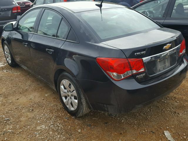 1G1PA5SH8D7315033 - 2013 CHEVROLET CRUZE LS BLACK photo 3