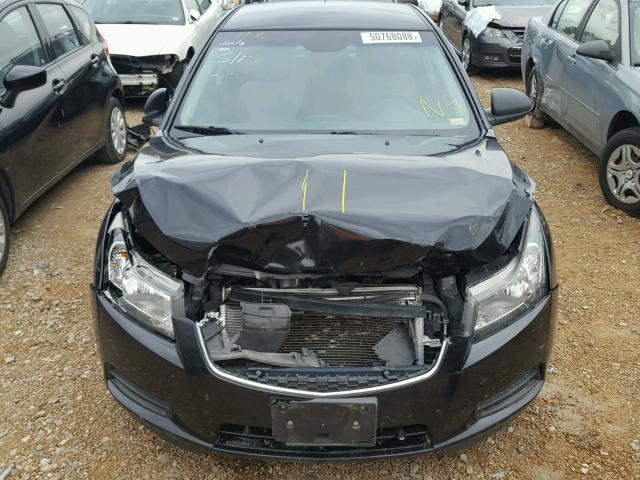 1G1PA5SH8D7315033 - 2013 CHEVROLET CRUZE LS BLACK photo 7