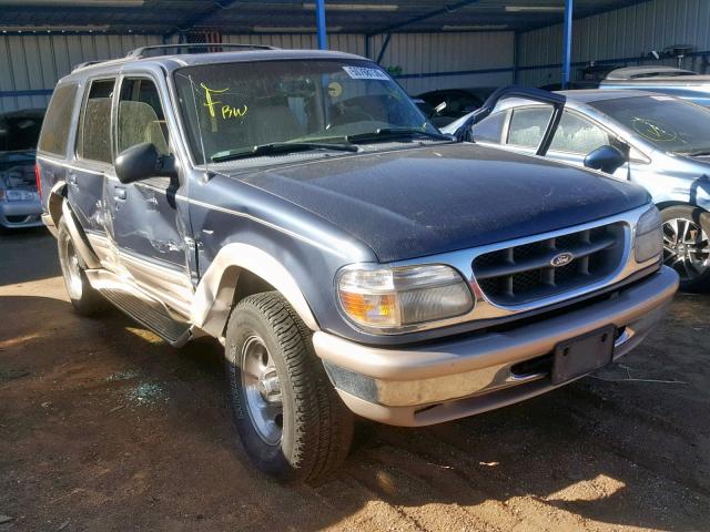 1FMZU34E9WUC15814 - 1998 FORD EXPLORER BLUE photo 1