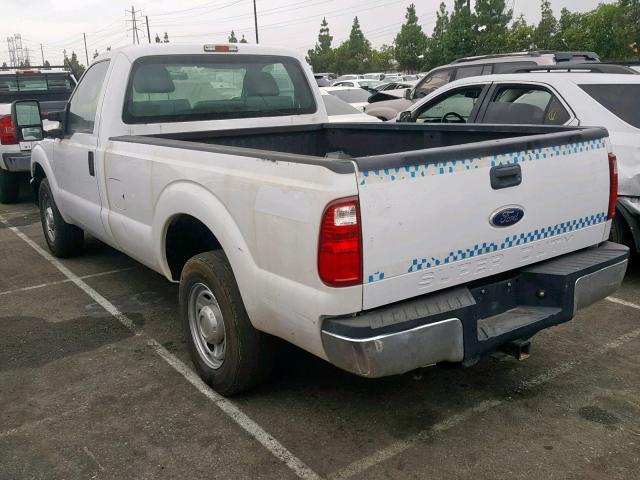 1FTBF2A68GEA23707 - 2016 FORD F250 SUPER WHITE photo 3