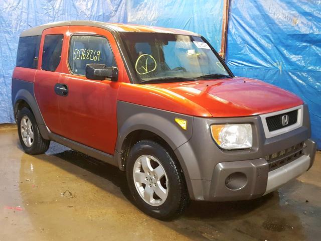 5J6YH28604L010333 - 2004 HONDA ELEMENT EX ORANGE photo 1