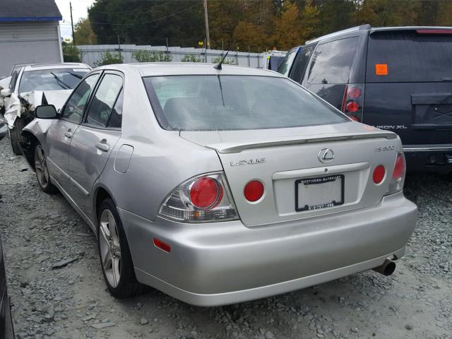 JTHBD192220037561 - 2002 LEXUS IS 300 GRAY photo 3