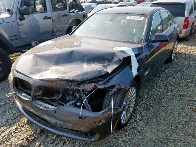 WBAKA8C54CCY37748 - 2012 BMW ALPINA B7 BLUE photo 2