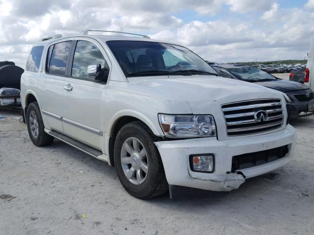 5N3AA08A16N804076 - 2006 INFINITI QX56 WHITE photo 1