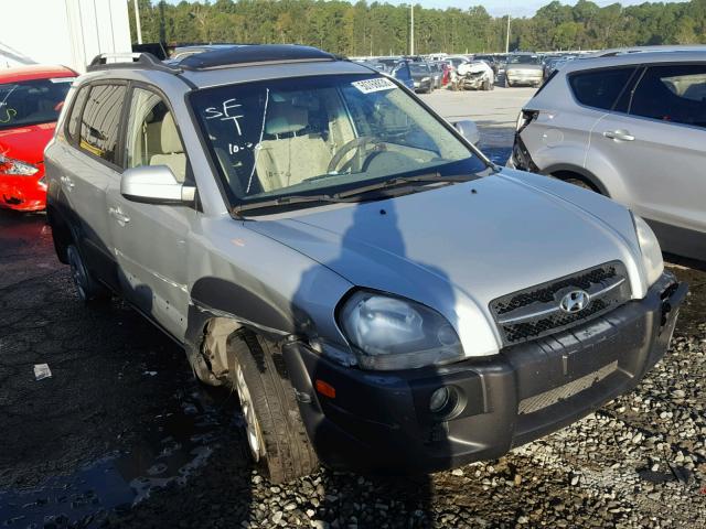 KM8JN72D27U483570 - 2007 HYUNDAI TUCSON SE SILVER photo 1