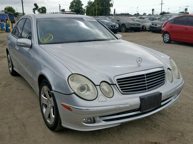 WDBUF56JX6A767577 - 2006 MERCEDES-BENZ E 350 SILVER photo 1