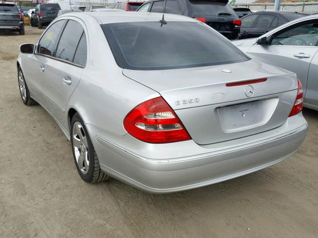 WDBUF56JX6A767577 - 2006 MERCEDES-BENZ E 350 SILVER photo 3