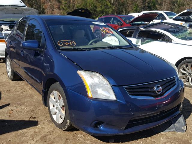 3N1AB6AP6CL778908 - 2012 NISSAN SENTRA 2.0 BLUE photo 1