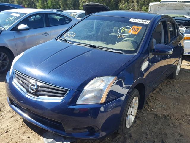 3N1AB6AP6CL778908 - 2012 NISSAN SENTRA 2.0 BLUE photo 2