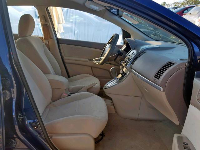 3N1AB6AP6CL778908 - 2012 NISSAN SENTRA 2.0 BLUE photo 5