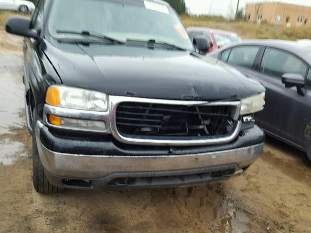 1GKEK13Z63R247026 - 2003 GMC YUKON BLACK photo 9