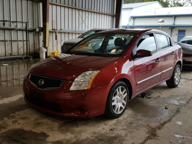 3N1AB6AP2BL684202 - 2011 NISSAN SENTRA 2.0 RED photo 2