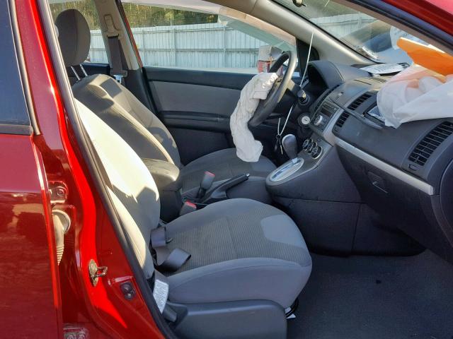 3N1AB6AP2BL684202 - 2011 NISSAN SENTRA 2.0 RED photo 5