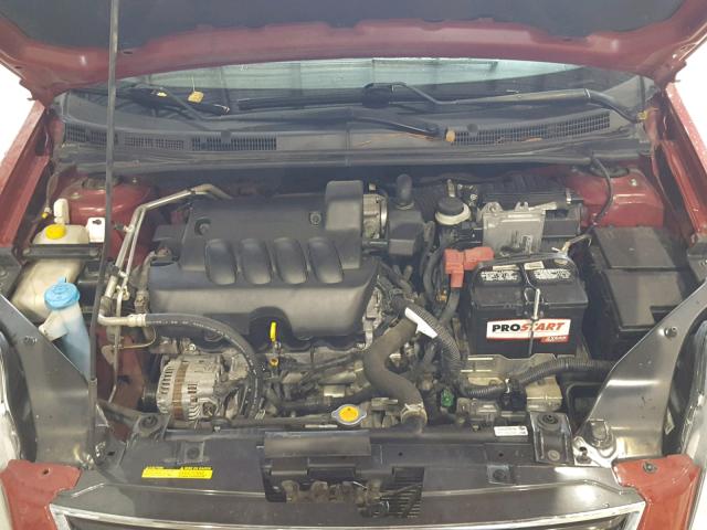 3N1AB6AP2BL684202 - 2011 NISSAN SENTRA 2.0 RED photo 7