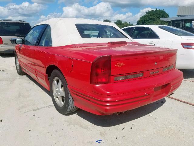 1G3WT35X4RD378269 - 1994 OLDSMOBILE CUTLASS SU RED photo 3