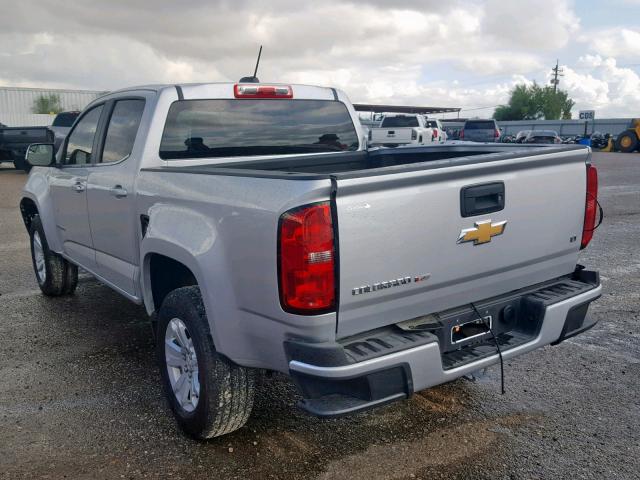 1GCGSCENXK1122263 - 2019 CHEVROLET COLORADO L SILVER photo 3