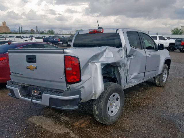 1GCGSCENXK1122263 - 2019 CHEVROLET COLORADO L SILVER photo 4