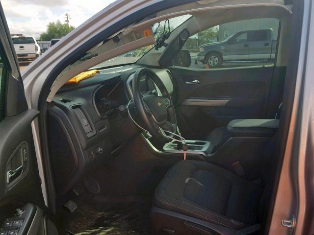 1GCGSCENXK1122263 - 2019 CHEVROLET COLORADO L SILVER photo 5