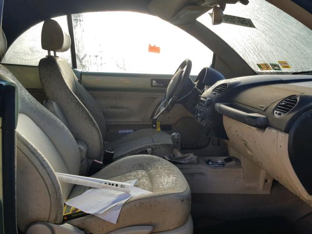 3VWSF31Y87M420395 - 2007 VOLKSWAGEN NEW BEETLE 绿色 照片 5