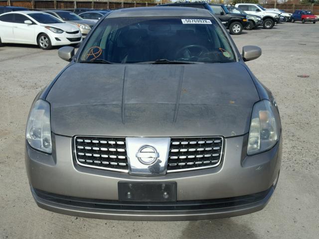 1N4BA41E04C859378 - 2004 NISSAN MAXIMA SE GOLD photo 9