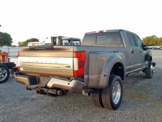 1FT8W4DTXKEC66354 - 2019 FORD F450 SUPER BROWN photo 4