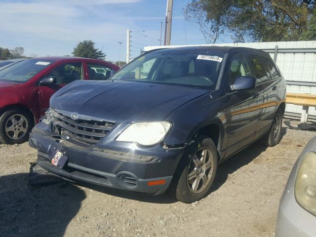 2A8GM68XX7R291445 - 2007 CHRYSLER PACIFICA T BLUE photo 2