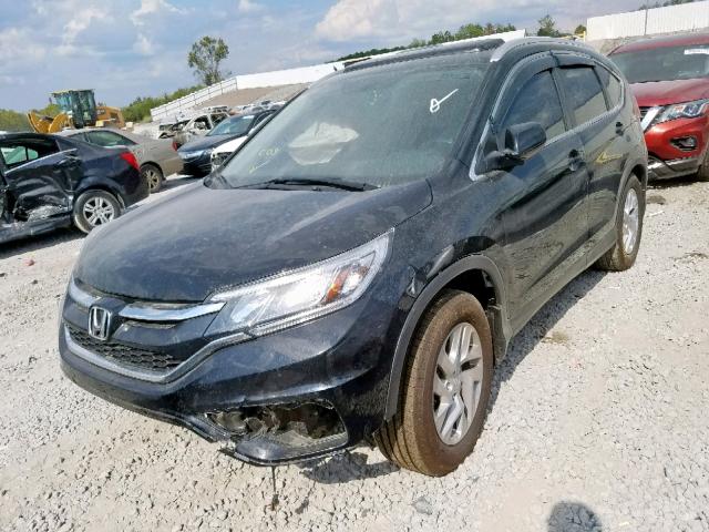 2HKRM3H77GH558746 - 2016 HONDA CR-V EXL BLACK photo 2