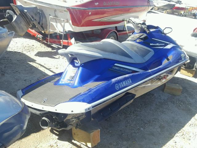 YAMA2535C111 - 2011 YAMAHA WAVERUNNER BLUE photo 4