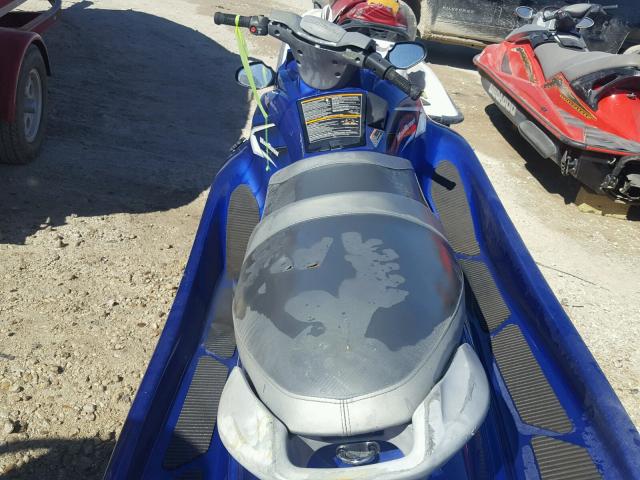 YAMA2535C111 - 2011 YAMAHA WAVERUNNER BLUE photo 6