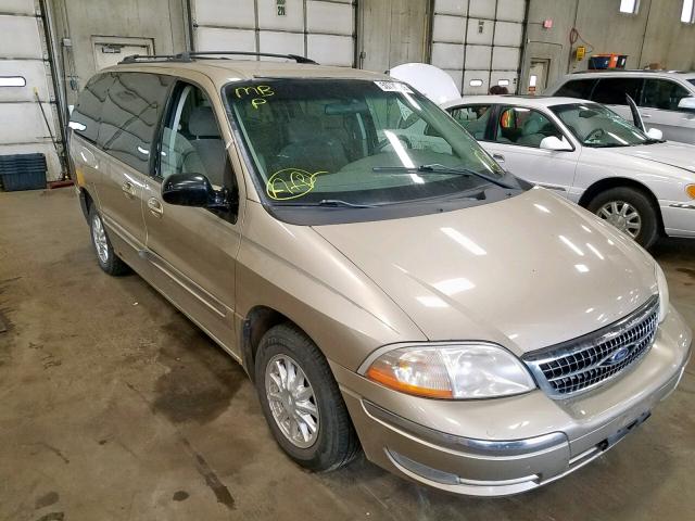 2FMDA5249YBB18047 - 2000 FORD WINDSTAR S GOLD photo 1