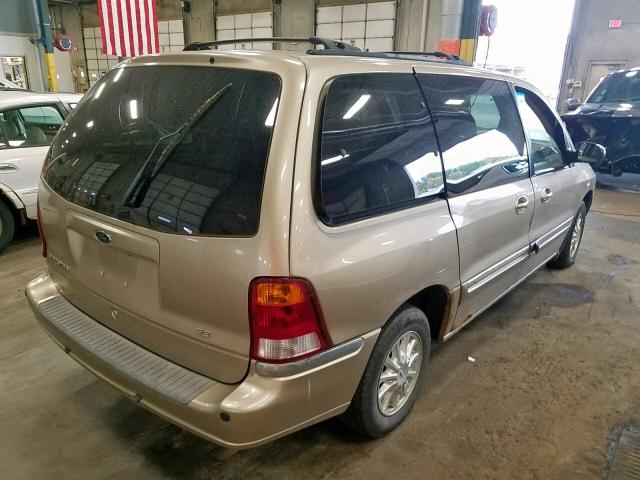 2FMDA5249YBB18047 - 2000 FORD WINDSTAR S GOLD photo 4