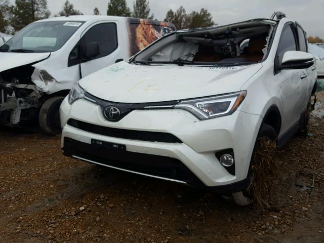 2T3DFREV1GW487692 - 2016 TOYOTA RAV4 LIMIT WHITE photo 2