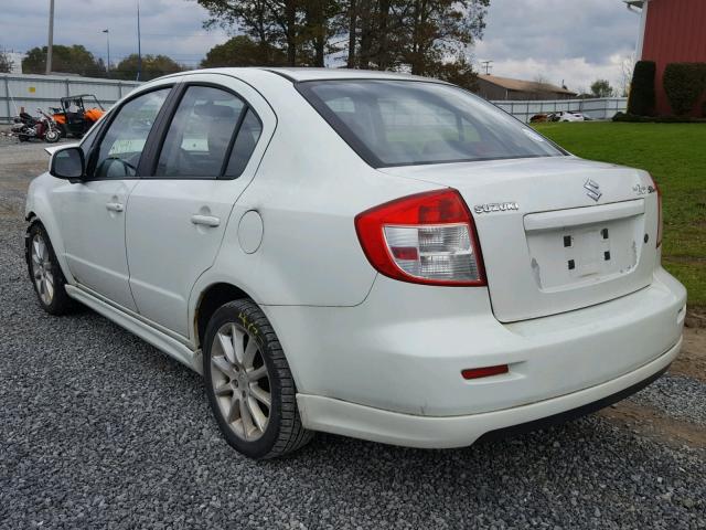 JS2YC414185100034 - 2008 SUZUKI SX4 WHITE photo 3