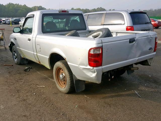 1FTYR10D31PB73912 - 2001 FORD RANGER GRAY photo 3