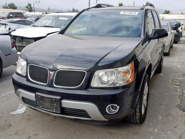 2CKDL63F176086182 - 2007 PONTIAC TORRENT BLACK photo 2