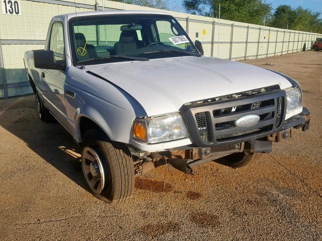 1FTYR10D17PA46357 - 2007 FORD RANGER WHITE photo 1