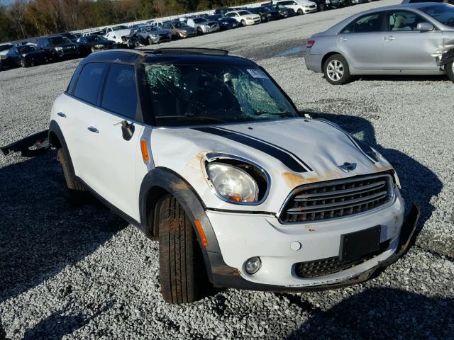 WMWZB3C50FWR44619 - 2015 MINI COOPER COU WHITE photo 1