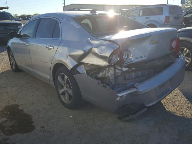 1G1ZC5E05CF284840 - 2012 CHEVROLET MALIBU 1LT 银色 照片 3