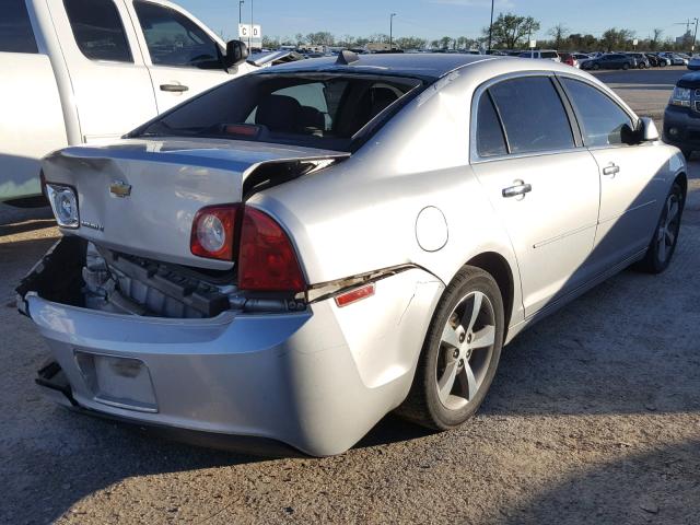 1G1ZC5E05CF284840 - 2012 CHEVROLET MALIBU 1LT 银色 照片 4