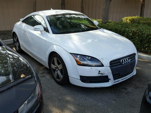 TRUHF38J291018142 - 2009 AUDI TT WHITE photo 1