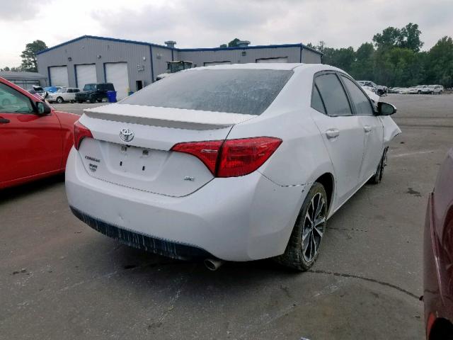 5YFBURHE0HP670022 - 2017 TOYOTA COROLLA L WHITE photo 4