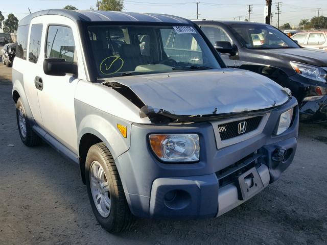 5J6YH28616L009775 - 2006 HONDA ELEMENT EX SILVER photo 1