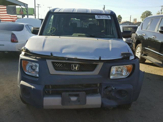 5J6YH28616L009775 - 2006 HONDA ELEMENT EX SILVER photo 9