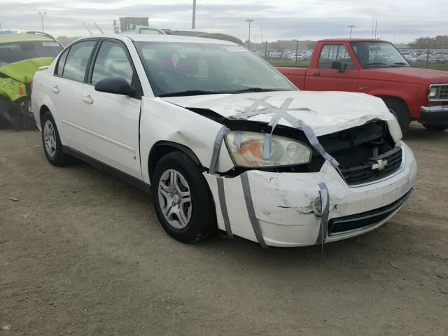 1G1ZS58F87F157251 - 2007 CHEVROLET MALIBU LS 白色 照片 1