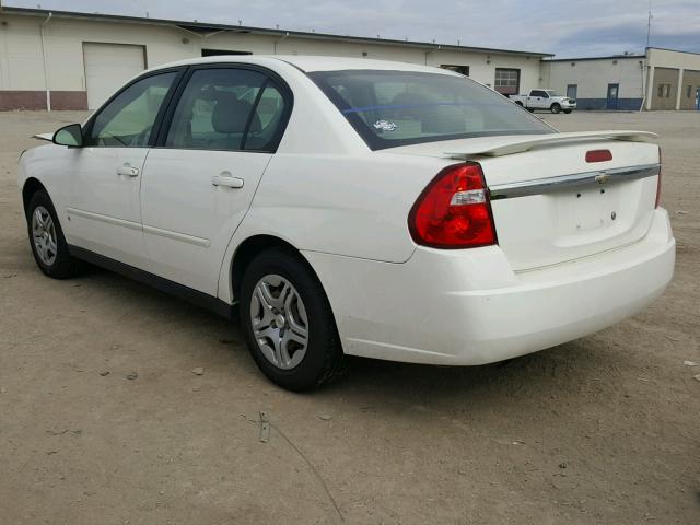 1G1ZS58F87F157251 - 2007 CHEVROLET MALIBU LS 白色 照片 3